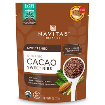 Navitas Organics Sweetened Cacao Nibs