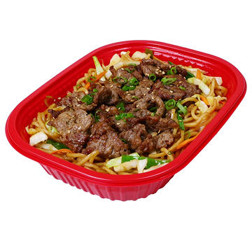 H-E-B Sushiya Beef Lo Mein Noodle Bowl (Sold Hot)