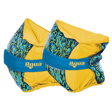 Aqua Leisure Kids FloatEez Fabric Arm Bands - Blue