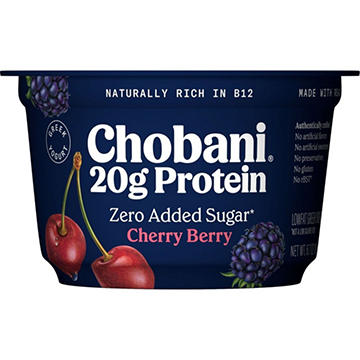 Chobani 20G Protein Lowfat Greek Yogurt - Cherry Berry