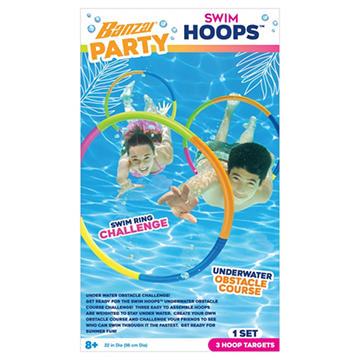 Banzai Party Underwater Swim Hoops