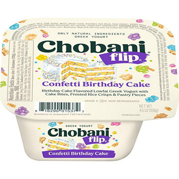 Chobani Flip Low-Fat Greek Yogurt - Confetti Birthday Cake