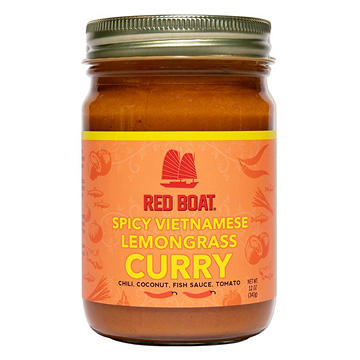 Red Boat Spicy Vietnamese Lemongrass Curry Sauce
