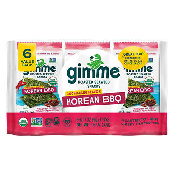 gimme Roasted Seaweed Snacks - Korean BBQ