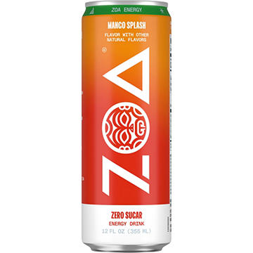 ZOA Zero Sugar Energy Drink - Mango Splash