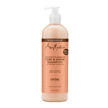 SheaMoisture Curl & Shine Shampoo - Coconut & Hibiscus