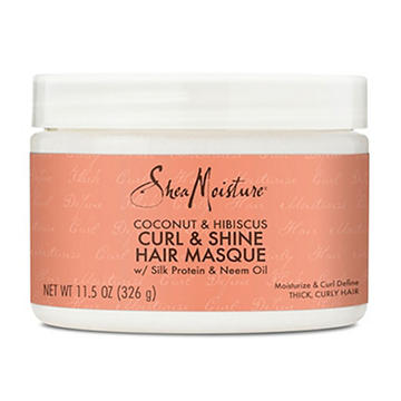 Shea Moisture Curl & Shine Hair Masque - Coconut & Hibiscus
