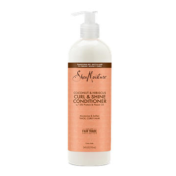 SheaMoisture Curl & Shine Conditioner - Coconut & Hibiscus