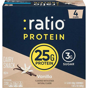 :ratio 25g Protein Vanilla Dairy Snack