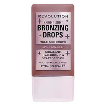 Makeup Revolution Bright Light Bronzing Drops - Spice Tan/Deep