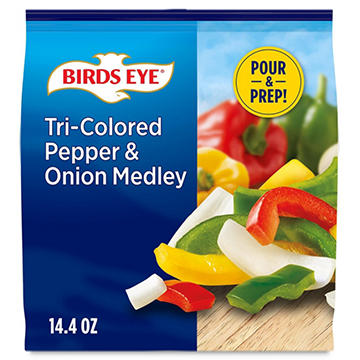 Birds Eye Tri Colored Pepper & Onion Medley