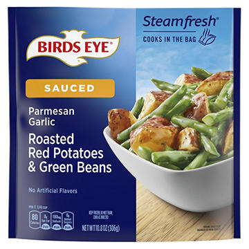 Birds Eye Steamfresh Sauced Red Potatoes & Green Beans Parmesan Garlic