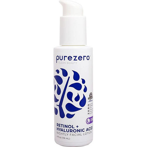 Purezero Oil-Free Retinol + Hyaluronic Acid Nightly Facial Lotion