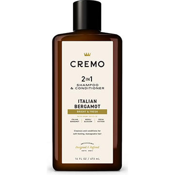 Cremo 2-in-1 Shampoo & Conditioner - Italian Bergamot