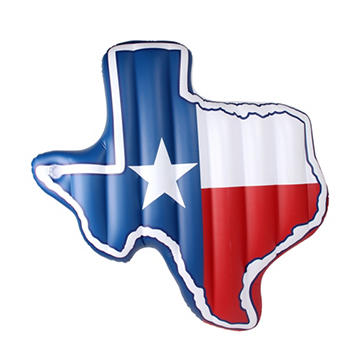 Floatopia Texas Shaped Inflatable Pool Lounge
