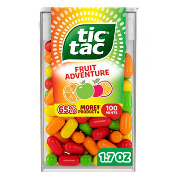 Tic Tac Fruit Adventure Mints