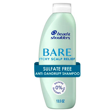 Head & Shoulders Bare 2-in-1 Itchy Scalp Relief Dandruff Shampoo