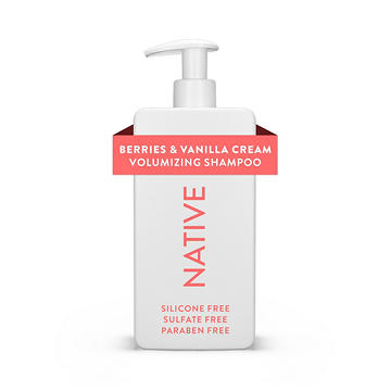 Native Volumizing Shampoo - Berries & Vanilla Cream