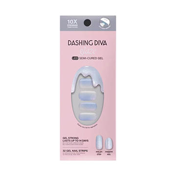 Dashing Diva Glaze Gel Nail Strips - Baila Con Fuego