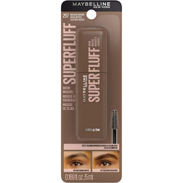 Maybelline SuperFluff Brow Mousse - 257 Medium Brown