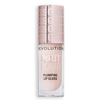 Makeup Revolution Pout Bomb Plumping Lip Gloss - Sheer Holo