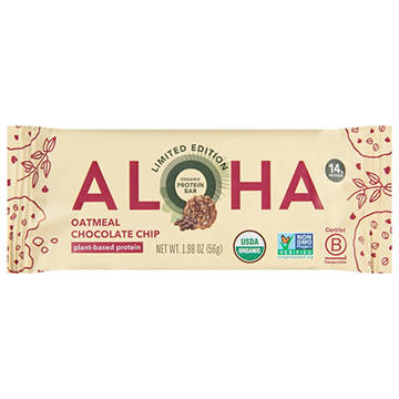 Aloha 14g Protein Bar - Oatmeal Chocolate Chip
