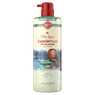 Old Spice Gentleman's Exfoliating Body Wash - Sandalwood & Aloe