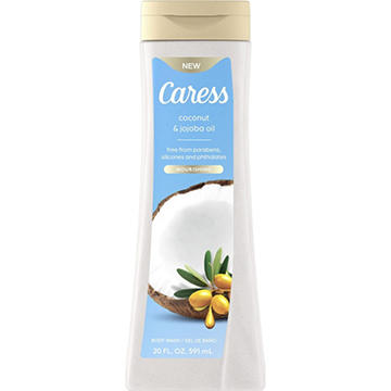Caress Nourishing Body Wash - Coconut & Jojoba Oil