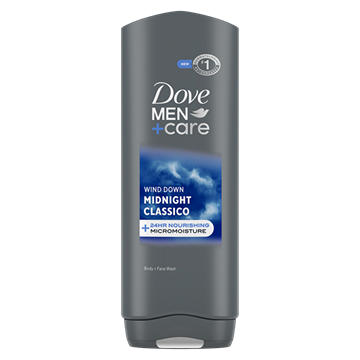 Dove Men+Care Nourishing Face & Body Wash - Midnight Classico