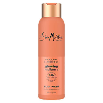 Shea Moisture Glowing Radiance Body Wash - Coconut & Hibiscus