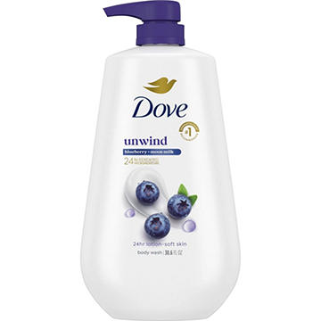 Dove Unwinding Body Wash - Blueberry & Moon Milk