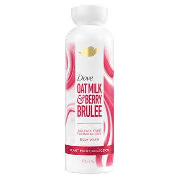 Dove Plant Milk Body Wash - Oat Milk & Berry Brulee