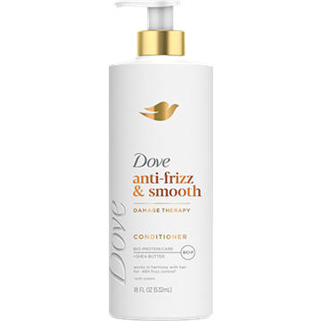 Dove Anti-Frizz & Smooth Damage Therapy Conditioner with Shea Butter