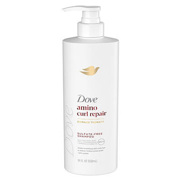 Dove Amino Curl Repair Damage Therapy Sulfate-Free Shampoo