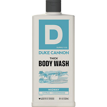 Duke Cannon Thick Body Wash Midway - Citrus & Cedarwood