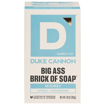 Duke Cannon Big Brick of Bar Soap Midway - Citrus & Cedarwood