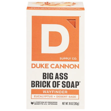 Duke Cannon Big Brick of Bar Soap Wayfinder - Eucalyptus & Desert Sage