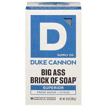 Duke Cannon Big Brick of Bar Soap Superior - Fresh Water & Citrus