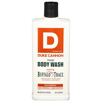 Duke Cannon Thick Body Wash Buffalo Trace Bourbon - Oak Barrels & Aged Spirits