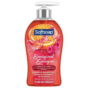 Softsoap Energized Liquid Hand Soap - Raspberry & Mandarin