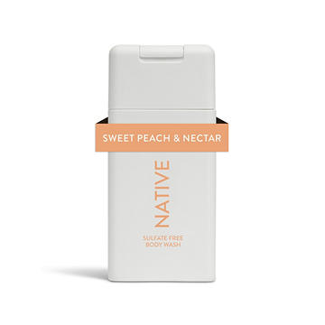 Native Travel Size Body Wash - Peach & Nectar