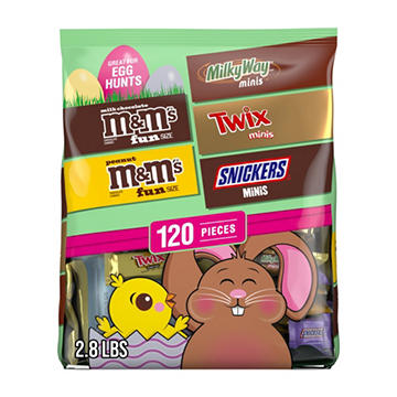 M&M'S, Snickers, Twix & Milky Way Assorted Easter Egg Hunt Candy