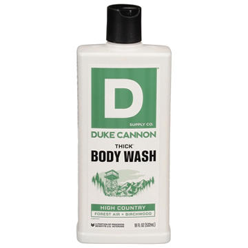 Duke Cannon Thick Body Wash High Country - Forest Air & Birchwood