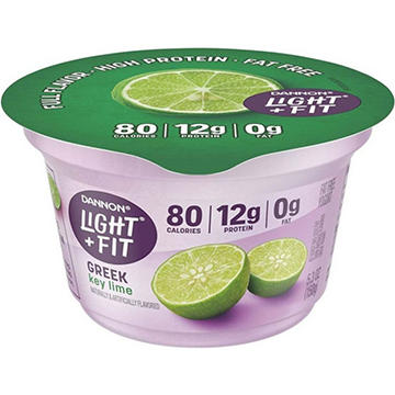 Dannon Light + Fit Key Lime Greek Yogurt