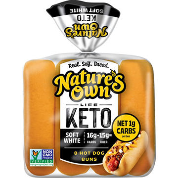 Nature's Own Keto Hotdog Buns