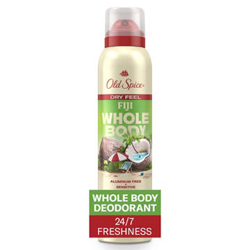 Old Spice Old Spice Whole Body Deodorant for Men, Fiji, 3.5oz