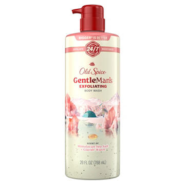 Old Spice Gentleman's Exfoliating Body Wash - Himalayan Salt & Glacier Water