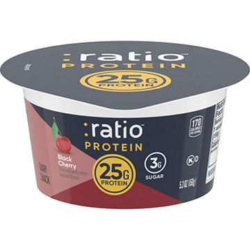 :ratio 25g Protein Black Cherry Dairy Snack
