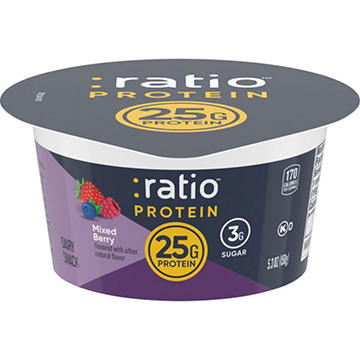 :ratio 25g Protein Mixed Berry Dairy Snack