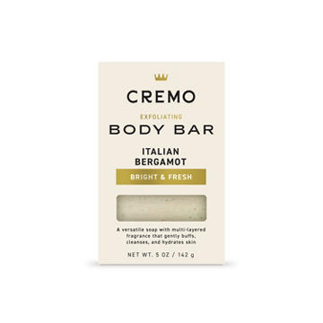 Cremo Exfoliating Body Bar - Italian Bergamot